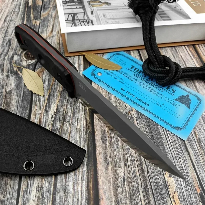 Portable D2 Steel Fixed Blade  - Knife Hunting Fixed Blade recension och pris