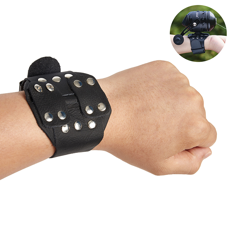 New 1Pc Slingshot Wristband Fi - Outdoor Hunting Launcher recension och pris