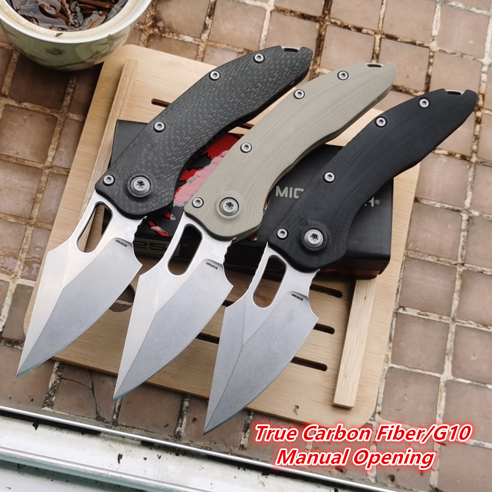 JUFULE New Stitch Manual Real  - Knife Hunting Fixed Blade recension och pris