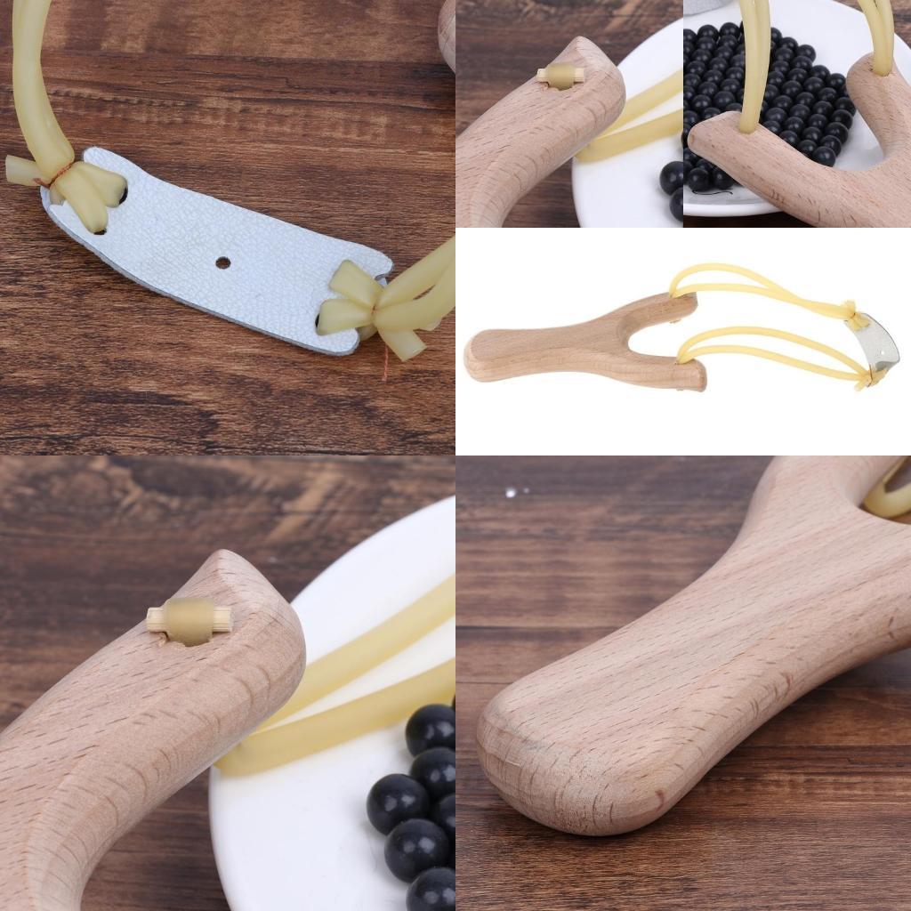 Natural Wooden With Rubber Ban - Outdoor Hunting Launcher recension och pris