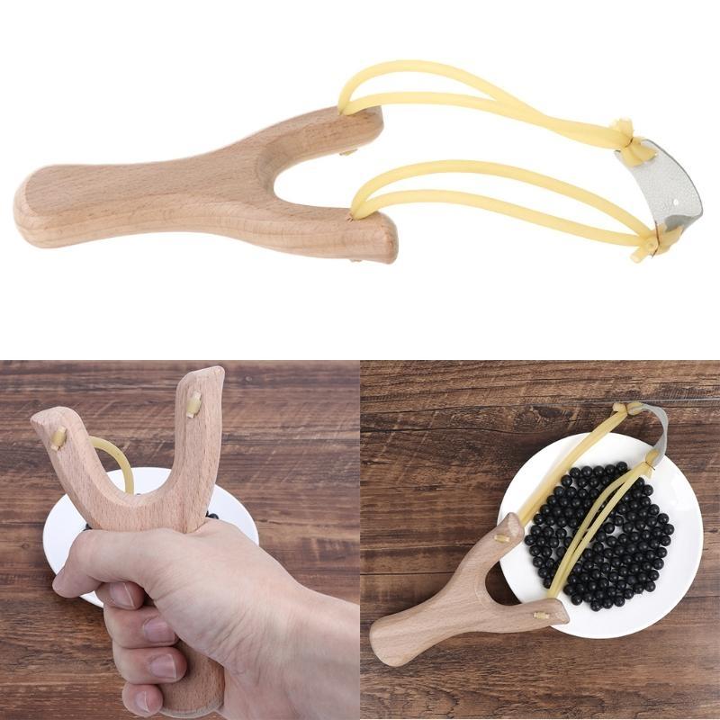 Natural Wooden With Rubber Ban - Outdoor Hunting Launcher recension och pris