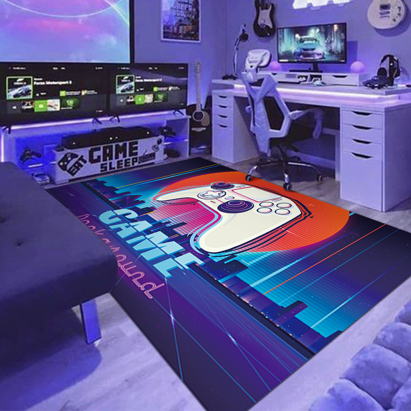 Funny Gamepad Area Rug I Pause - Outdoor Hunting Videos recension och pris