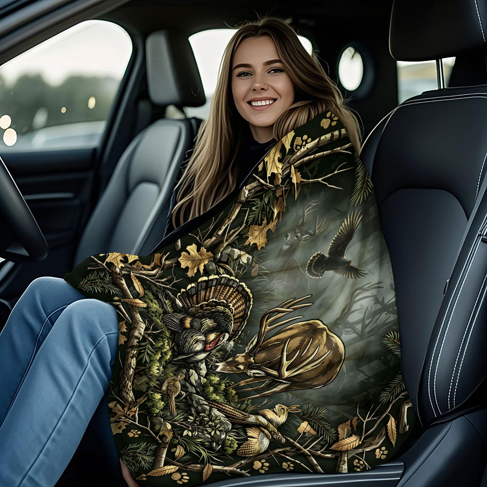 Vintage Woodland Animal Throw  - Wildman Hunting & Outdoor Vanderbijlpark recension och pris