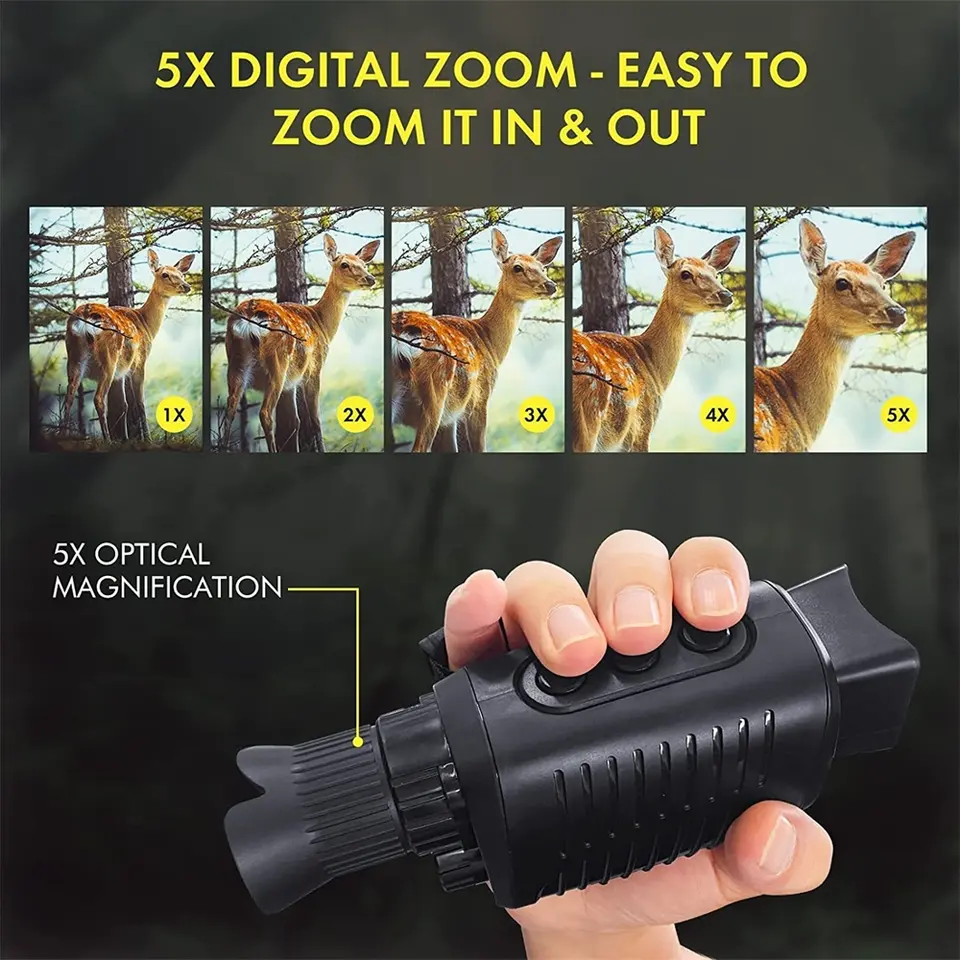1080P Monoculars Hunting Teles - Outdoor Hunting Videos recension och pris