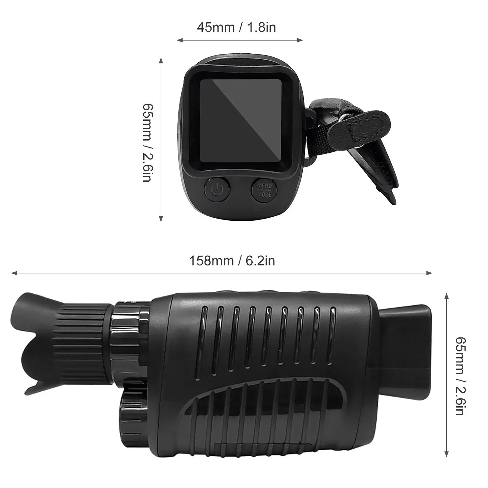 1080P Monoculars Hunting Teles - Outdoor Hunting Videos recension och pris