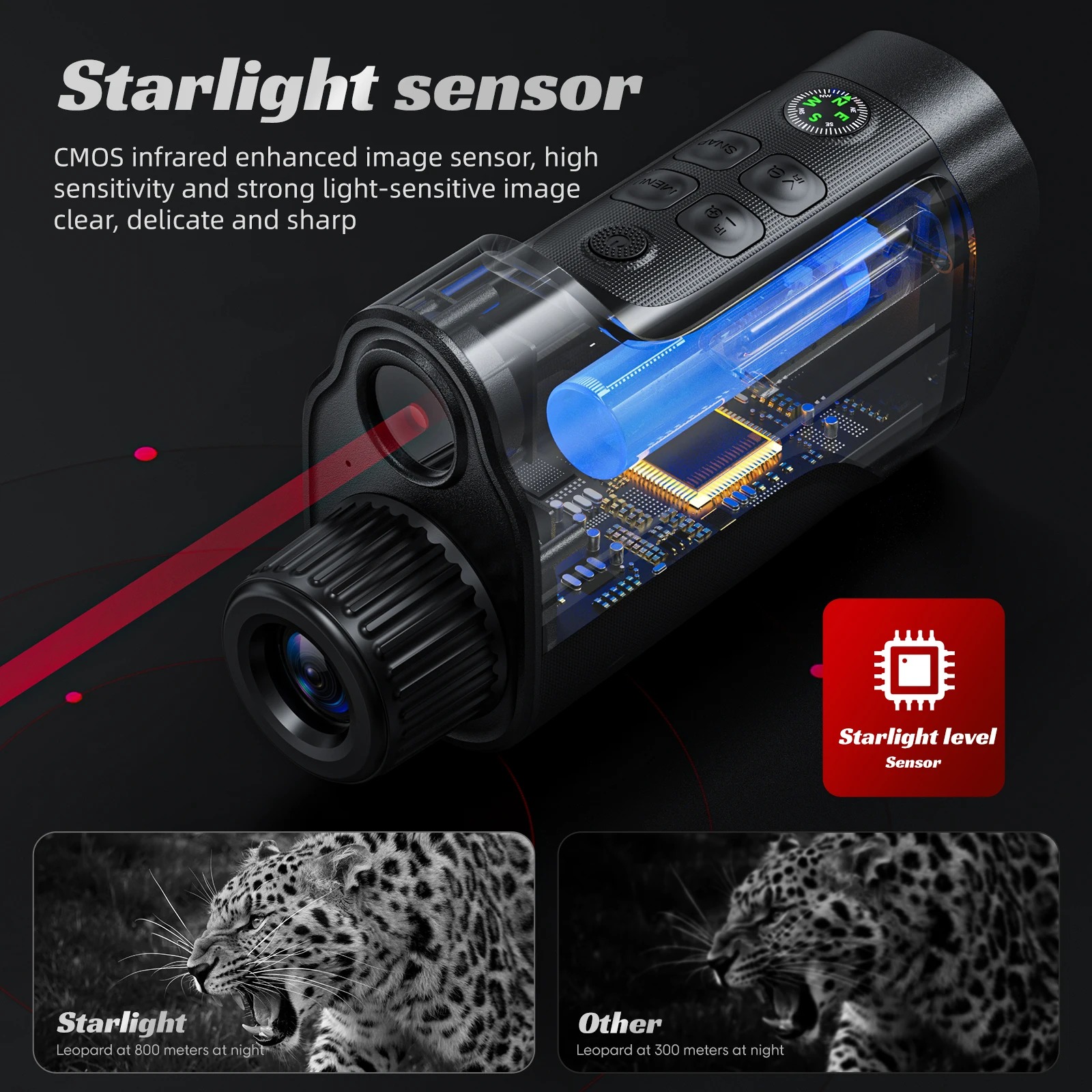 Night Vision Monoculars 1080P  - Outdoor Hunting Videos recension och pris