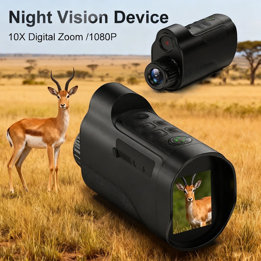 Night Vision Monoculars 1080P  - Outdoor Hunting Videos recension och pris