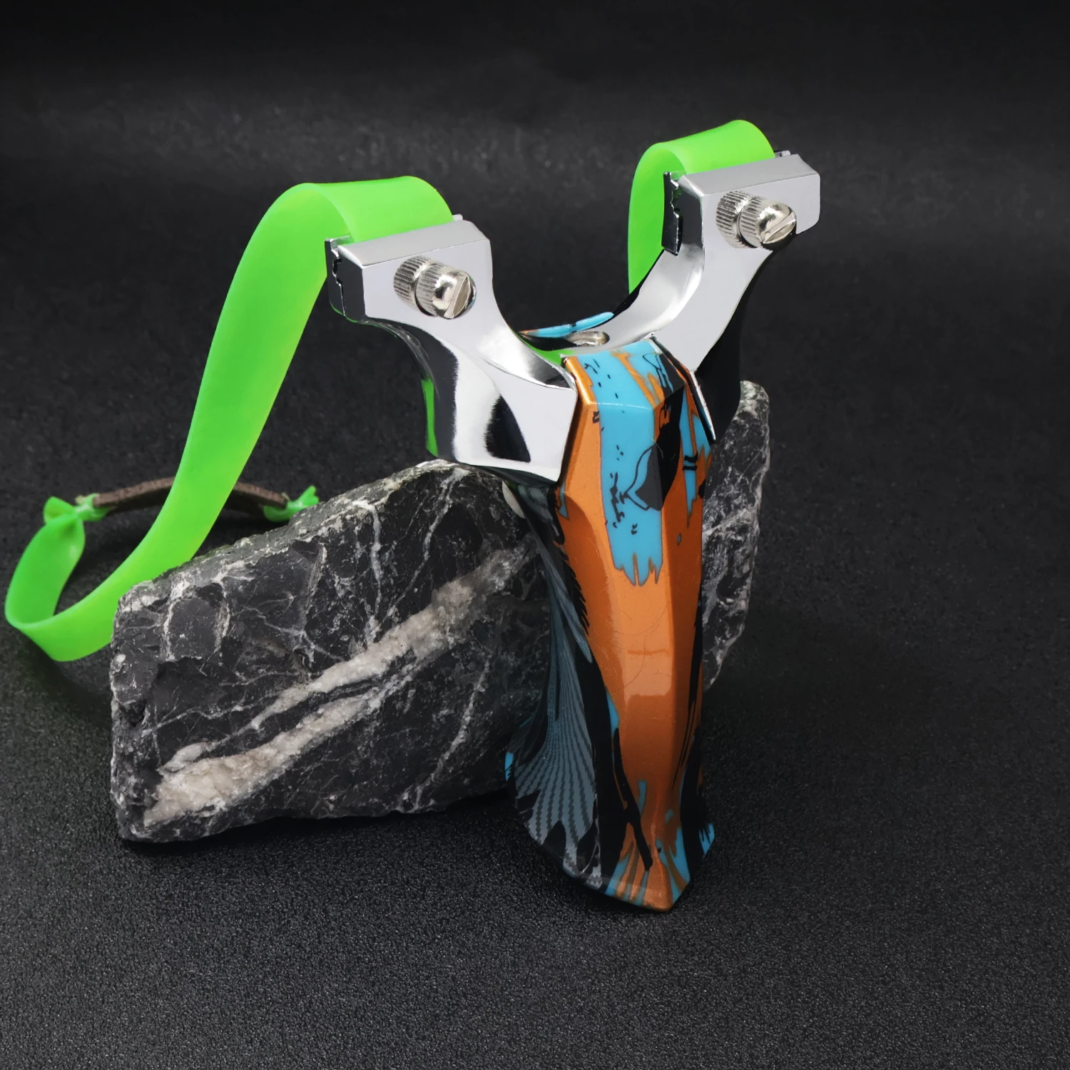 Aluminum Alloy Slingshot Wood  - Outdoor Hunting Launcher recension och pris