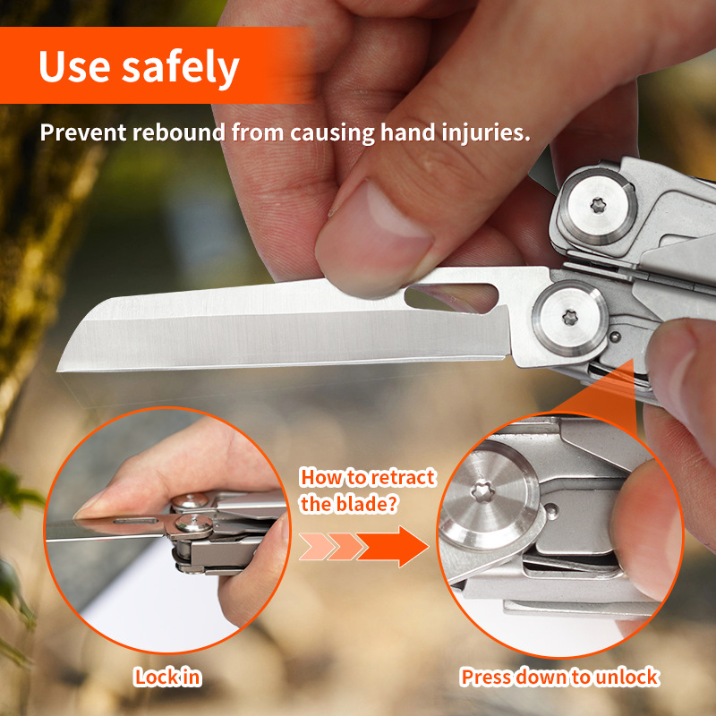 27 In 1 Multitool Folding Plie - Outdoor Hunting Gifts recension och pris