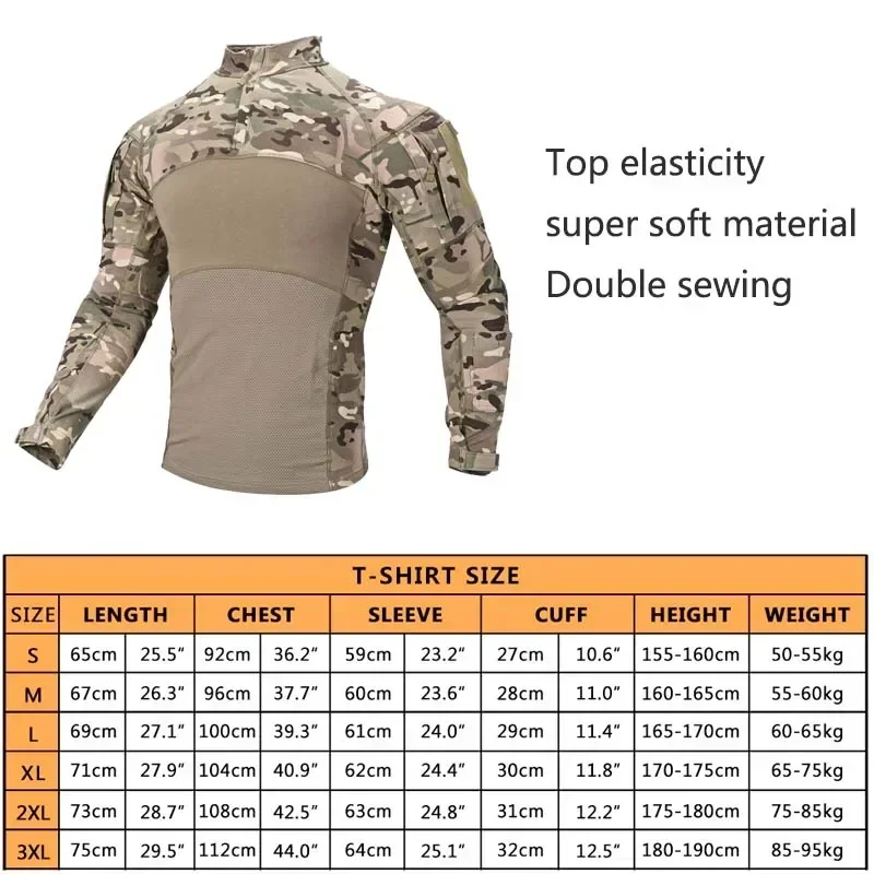 Tactical Shirts Men's Long Sle - Hunting Outdoor Clothing recension och pris