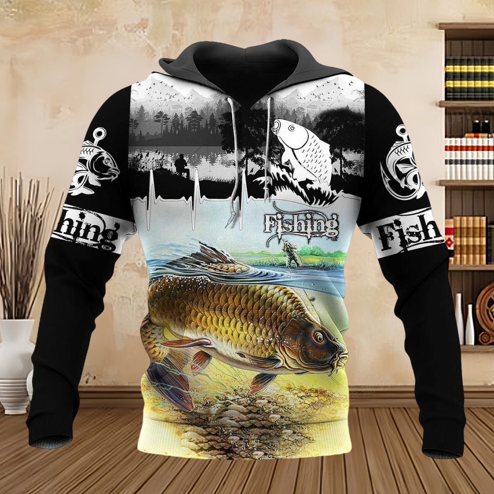 Wild Fishing Print 3D Casual H - Wildman Hunting & Outdoor Vanderbijlpark recension och pris